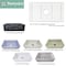 Nantucket Sinks 33-Inch Farmhouse Fireclay Sink with Filigree Apron FCFS3320S-FiligreeMBL - alternate 4